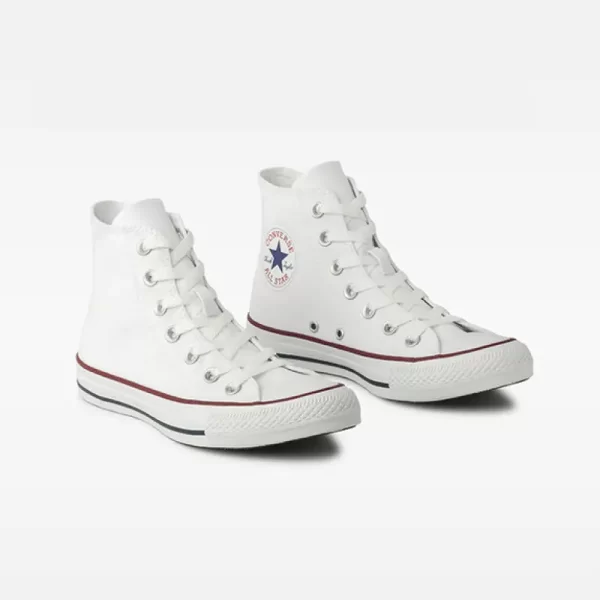 All Star Converse Chuck Taylor Tênis CT0004 - Branco e Marinho - Image 2